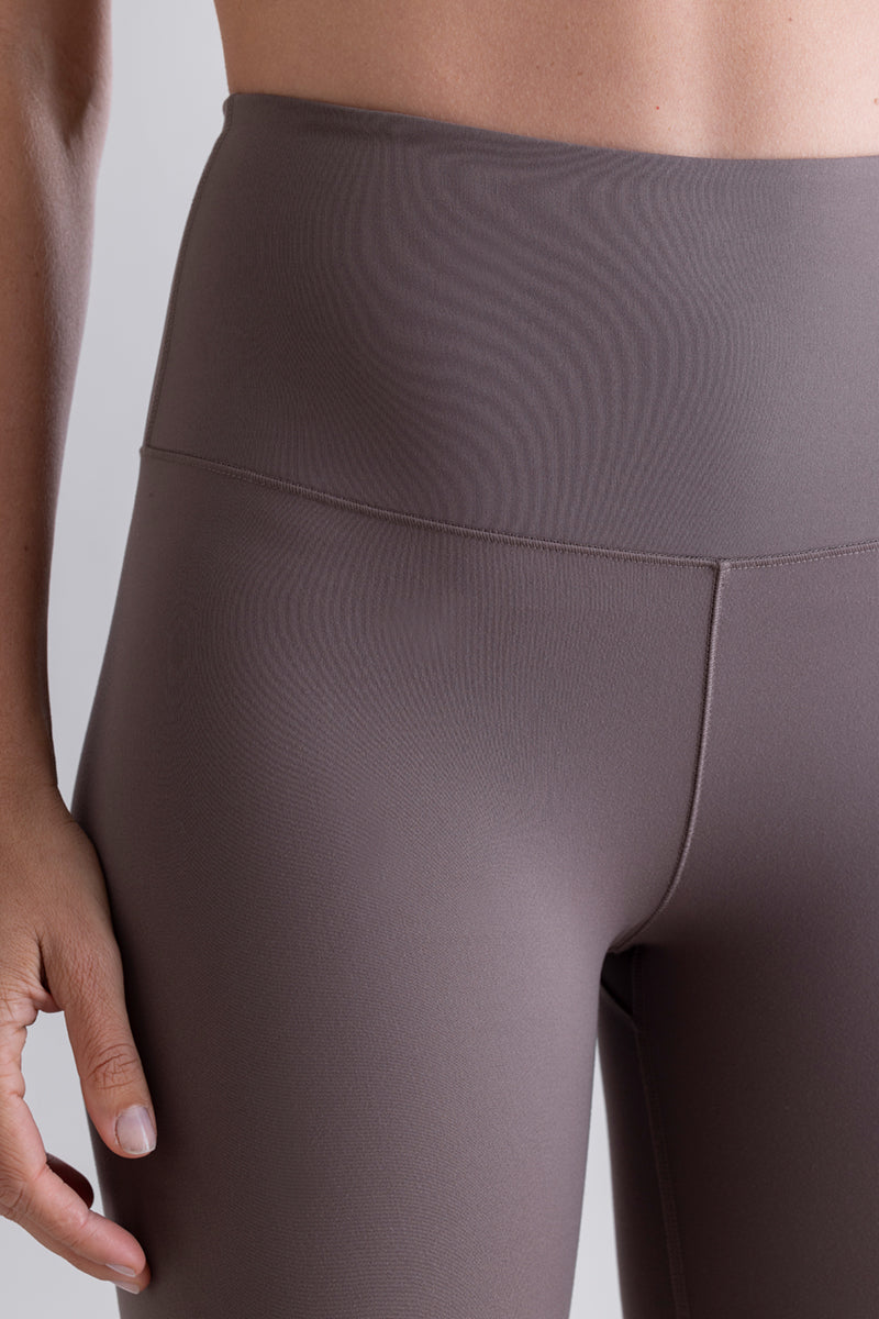 Leggings Cotton Touch Taupe – Detailansicht – Hey Honey
