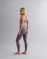 Leggings Cotton Touch Taupe – Rückansicht – Hey Honey