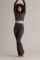 Longsleeve Cropped Always Dressed Forest Night – Rückansicht – Hey Honey
