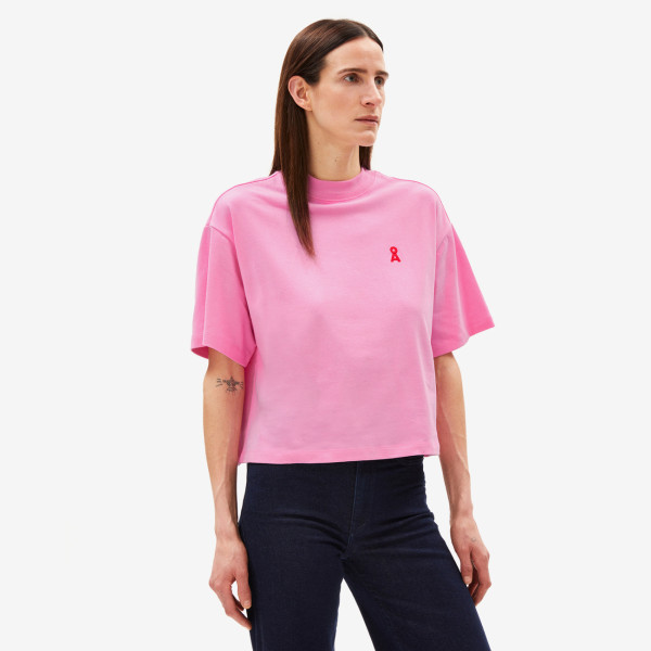 T-Shirt - FREDERIKAA - Pink me up more